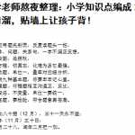 8数学老师熬夜整理：小升初知识点编成26条顺口溜，贴墙上让孩子背！（7页DOC文档）资料下载